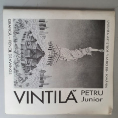 Album grafica Vintila Petru junior - dedicatie