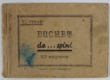 BUCHET DE ...SPINI de C. TENIE , 101 EPIGRAME , 1947