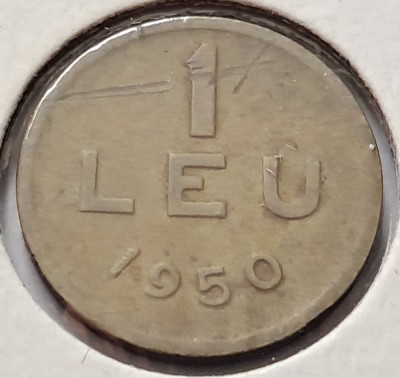 Romania, 1 Leu 1950 foto