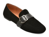 Mocasini EPICA negri, 6A245, din piele intoarsa