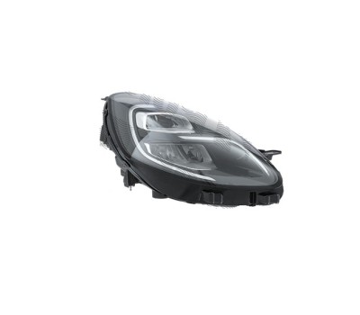 Far Ford Puma, 10.2019-04.2021, montare fata, dreapta, LED; electric; rama argintie; fara modul LED; LED, VALEO foto