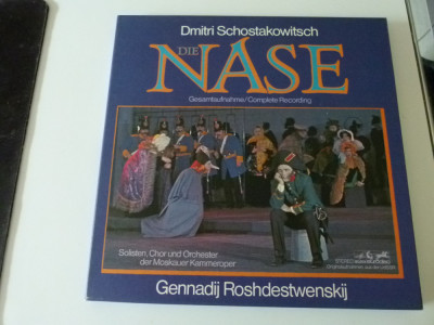 Nasul -Schostakowisch ,Roshdestwensckij - 2 vinil foto