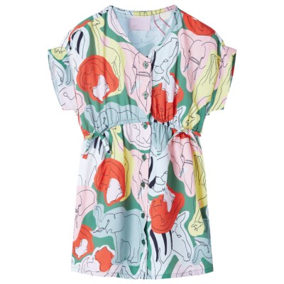 Rochie pentru copii, verde, 104 foto
