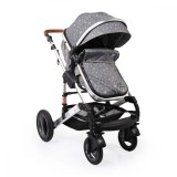 Carucior Copii 2in1 Cangaroo Gala Premium Stars, 0-36 luni, Landou/Sport, Suspensii, Geanta inclusa