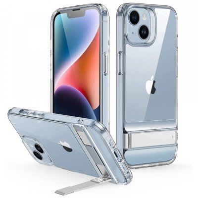 Husa pentru Apple iPhone 13, Apple iPhone 14, ESR, Air Shield Boost Kickstand, Transparenta foto