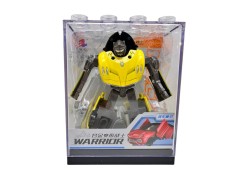 Jucarie Robot transformer masina warrior metalizata diverse culori