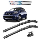 Cumpara ieftin Ștergătoare Nissan Micra K13 (2010&ndash;2016) TeamCar&reg; &ndash; Set față Hybrid