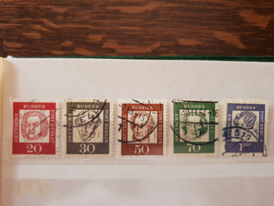 Germania - 40 timbre stampilate deparaiate foto