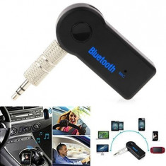 Adaptor auto bluetooth, jack 3.5mm, negru, Gonga foto