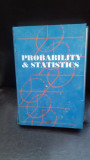 PROBABILITY &amp; STATISTICS - JULIUS R. BLUM