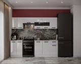 Bucatarie Daria MDF V1 Alb 260x60x200 cm