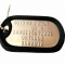 dog tag armata sua,personalizare gratuita cu textul dvs