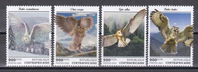 Centrafricana 2020 - Bufnițe, MNH foto