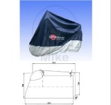 Husa moto exterior 500cc - 1000cc (albastru/gri) - motociclete peste 500cc