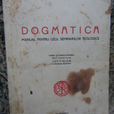 Dogmatica. Manual pentru uzul seminariilor teologice