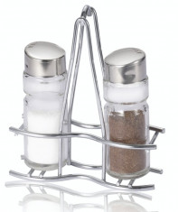 Solnita si pipernita MODERN LINE set 2 piese suport inox N-402 MN010649 Raki foto