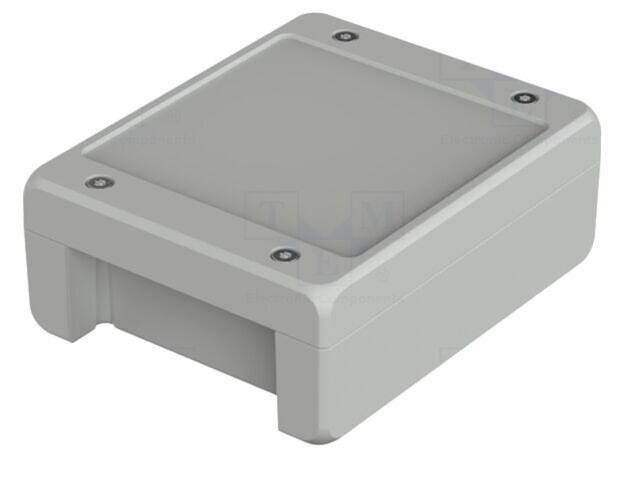 Carcasă universală BOPLA BOCUBE ALU aluminiu gri 128x159x60mm IP67/IP66/IP69