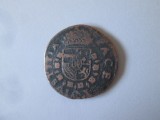 Rară! Coroana Spaniola-Tarile de Jos Habsburgice regele Philip II:Daalder 1562-1575
