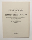 ROMANIA EXIL 1963 - CARNET FILATELIC MISCAREA LEGIONARA - CORNELIU Z. CODREANU