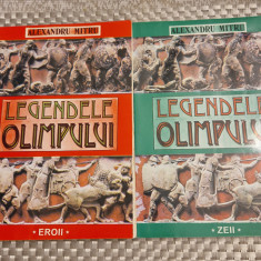 Legendele Olimpului Zeii si Eroii 2 volume Alexandru Mitru