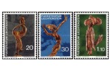 Liechtenstein 1972 - sculpturi din lemn, serie neuzata