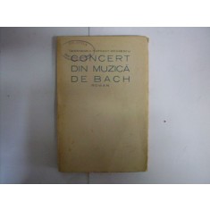 Concert Din Muzica De Bach - Hortensia Papadat Bengescu , 20518