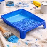 Tava de vopsit albastra, 22x29x6 cm, plastic, CMCLASS