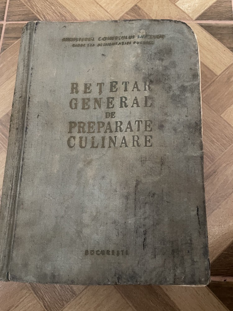 Retetar General de Preparate Culinare-1962-Paraschiv Ion,Pavalan ...