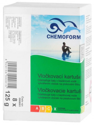 Chemoform 0908, Flock, cartuș de fulgi, 8x125 g foto
