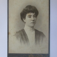 Fotografie pe carton 108 x 68 mm studio foto Chișinău/Basarabia cca.1900