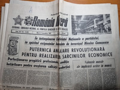 romania libera 8 decembrie 1987-podul fetesti-cernavoda,simleul silvaniei foto