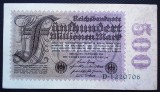17. GERMANIA 500 MILIOANE MARCI 500 MILLIONEN MARK 1.09.1923 SR. 706