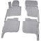Covorase gri cauciuc 3D stil tavita premium pentru VW Touareg II, 2 7P 2010-2018