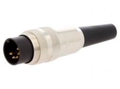Conector M16 Mufa Tata 5 PIN 5A 60V Drept foto