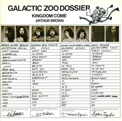 Arthur Brown Kingdom Come Galactic Zoo Dossier remaster (cd) foto
