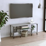 VidaXL Comodă TV, gri sonoma, 102x35x45,5 cm, lemn prelucrat