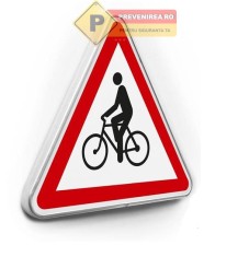 Indicator pentru avertizare biciclisti foto