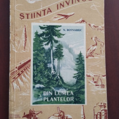 Din lumea plantelor - N. Botnariuc 1954 - desene D. Steurer