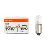 Bec auto Osram BA9S 12V 4W T4W pentru iluminare auto fiabila