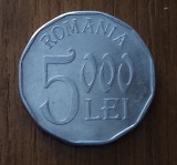 5000 lei 2002, Rom&acirc;nia, XF