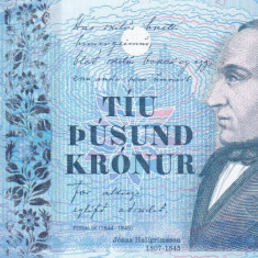 Islanda 10000 Kronur 22.05.2001 UNC