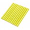 Set 12 ornamente din material reflectorizant pentru spite bicicleta, culoare galben FAVLine Selection