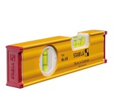 Cumpara ieftin Nivela cu bula 20 cm STABILA Type 80 AS, profil aluminiu ranforsat, 1 fiola orizontala + 1 verticala, opritoare anti-alunecare