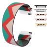 Curea textila elastica, compatibila Apple Watch 10, 42mm, India Model