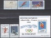 St. Vincent 1992-Jocurile Olimpice de iarnă-Albertville, Serie scurta+Colita,MNH, Nestampilat