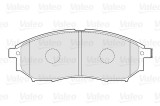 VALEO 301337 FIRST set placute frana,frana disc