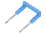 Punte de legătură 10A 250VAC Push-in albastră