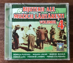 Bijuterii Ale Muzicii Lautaresti Vol. 4 (R. Puceanu, F. Lambru) (1 CD) foto