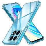 Husa Honor X8a Asteroid GSM Shockproof Clear Silicone, transparenta