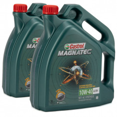 Set 2 Buc Ulei Motor Castrol Magnatec 10W-40 A3/B4 5L